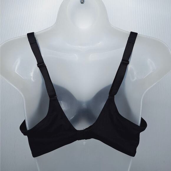 Wacoal Flawless Comfort Underwire Bra 851226 Black 34D Unpadded - Picture 11 of 12